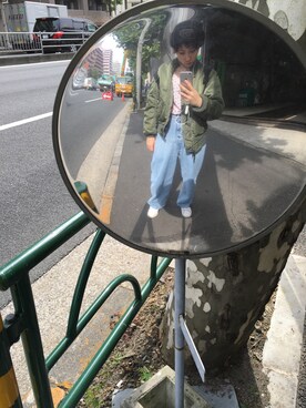 「G.V.G.V.（ジーヴィージーヴィー）のアイテム（帽子）」を使った、emihasegawaさん（レディース・160cm）の秋コーディネート