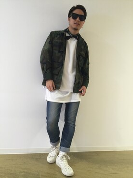 鍬本篤志さんのコーディネート