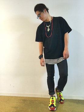 鍬本篤志さんのコーディネート