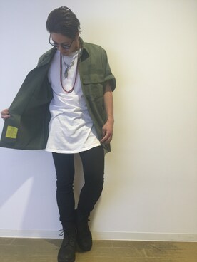 鍬本篤志さんのコーディネート