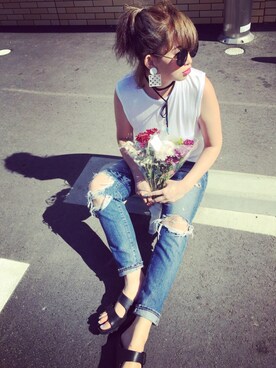 Msmiさん（レディース・168cm）の夏コーディネート