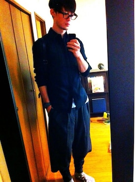 うぇんつさん（メンズ・182cm）の冬コーディネート