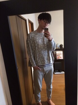 うぇんつさん(メンズ・182cm)の春コーディネート
