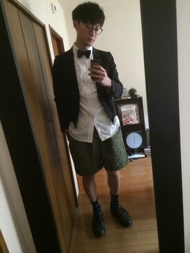 うぇんつさん（メンズ・182cm）の春コーディネート