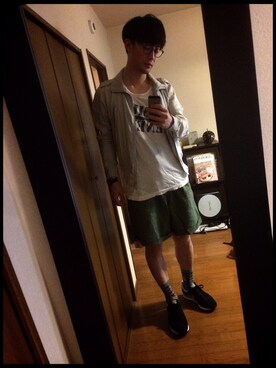 うぇんつさん（メンズ・182cm）の春コーディネート