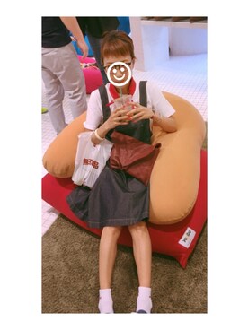 「ピクニック」｜「アイテム（財布/小物）」を使った、Ruri  Nakamuraさん（レディース・164cm）の春コーディネート