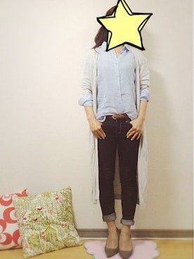 「COOLA（クーラ）のアイテム」を使った、ひーさん（レディース・153cm）の夏コーディネート