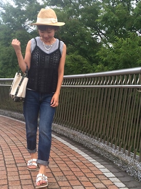 AI♡さん(レディース・156cm)の夏コーディネート