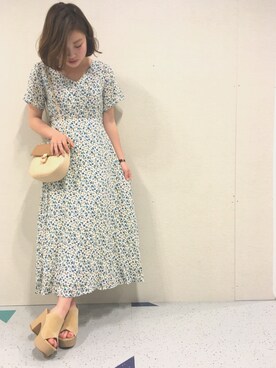 kawamoto Rioさん（レディース・152cm）の春コーディネート