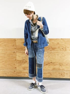 marriiin∇さん（レディース・159cm）の秋コーディネート