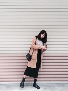 「Lulus（-）のアイテム（ジャケット/アウター）」を使った、aimee さん（レディース・148cm）の秋コーディネート