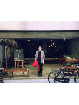 橙紅橘さんのコーディネート