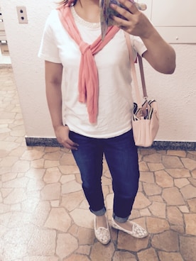 も こ 氏さん（レディース・152cm）の夏コーディネート