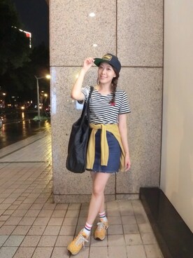 NiggyLinさん（レディース・158cm）の夏コーディネート