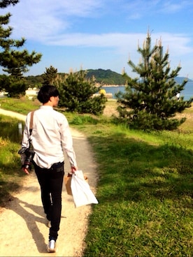 「直島」｜takahiroさん（メンズ・174cm）の春コーディネート
