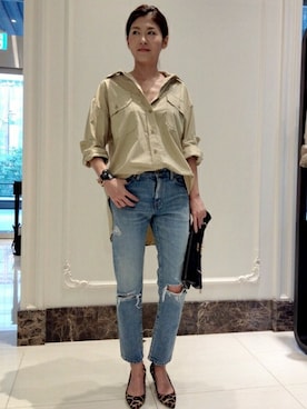 YUMIさん（レディース・165cm）の夏コーディネート