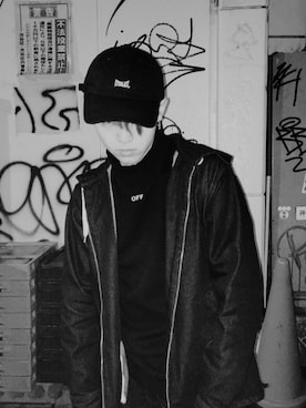 「STUSSY（ステューシー）のアイテム（デニムジャケット）」を使った、WAnさん（メンズ・168cm）の秋コーディネート