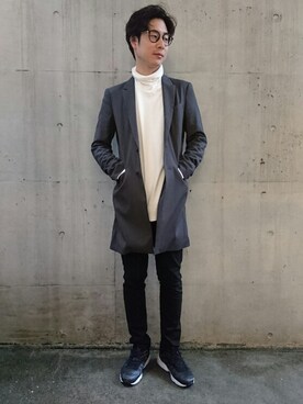 「Lui's（ルイス）のアイテム（その他パンツ）」を使った、KAIさん（メンズ・176cm）の秋コーディネート