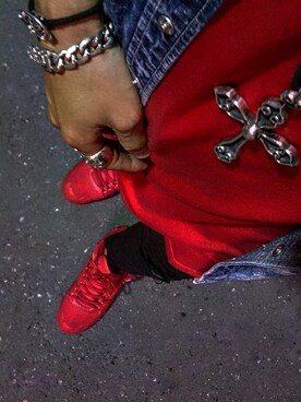 「NO NAME（ノーネーム）のアイテム（ジャケット/アウター）」を使った、Yeezyさん（メンズ・174cm）の冬コーディネート
