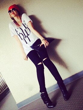 PINK!さんのコーディネート