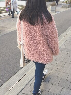 「ohotoro」｜「アイテム（腕時計）」を使った、うみみさん（レディース・163cm）の冬コーディネート