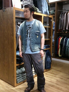 TAKASIさん（メンズ・166cm）の春コーディネート