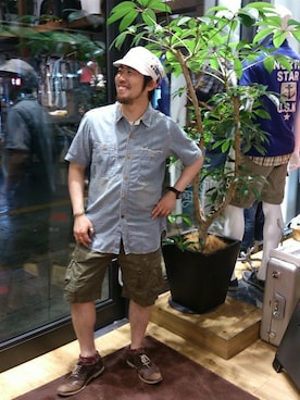 TAKASIさん（メンズ・166cm）の夏コーディネート