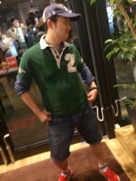 TAKASIさん(メンズ・166cm)の夏コーディネート