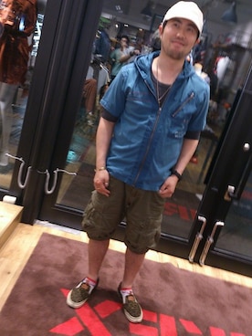 TAKASIさん（メンズ・166cm）の夏コーディネート