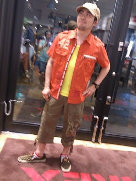 TAKASIさん（メンズ・166cm）の夏コーディネート