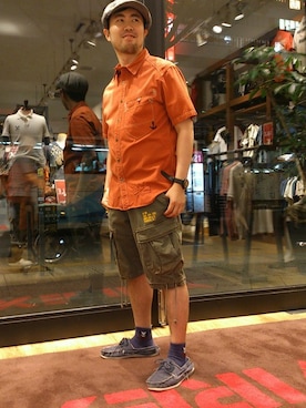 TAKASIさん（メンズ・166cm）の夏コーディネート