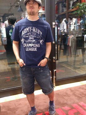 TAKASIさん(メンズ・166cm)の夏コーディネート