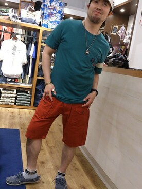 TAKASIさん（メンズ・166cm）の夏コーディネート