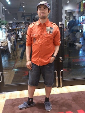 TAKASIさん(メンズ・166cm)の夏コーディネート