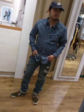 TAKASIさん（メンズ・166cm）の夏コーディネート