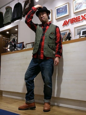 TAKASIさん（メンズ・166cm）の秋コーディネート