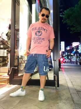 TAKASIさん(メンズ・163cm)の夏コーディネート