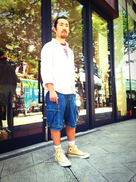 TAKASIさん(メンズ・163cm)の夏コーディネート
