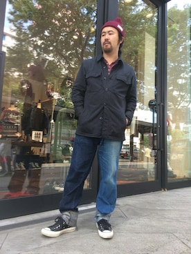 TAKASIさん（メンズ・163cm）の秋コーディネート