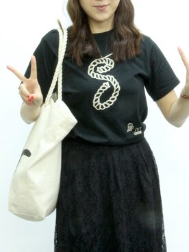 「VAIOUS（バイアス）のアイテム」を使った、VAIOUSさん（レディース・158cm）の夏コーディネート