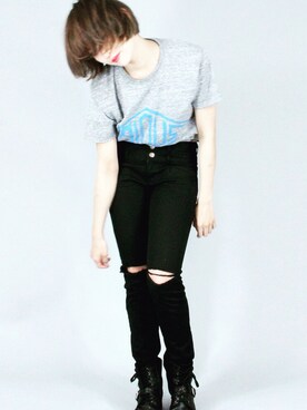 「VAIOUS（バイアス）のアイテム」を使った、VAIOUSさん（レディース・160cm）の夏コーディネート