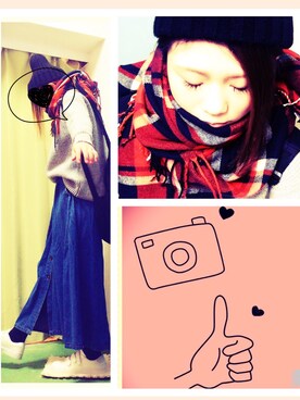 maayaさん（レディース・156cm）の秋コーディネート
