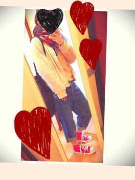 「salus（サルース）のアイテム（トップス）」を使った、maayaさん（レディース・156cm）の冬コーディネート