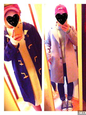 maayaさん（レディース・156cm）の冬コーディネート