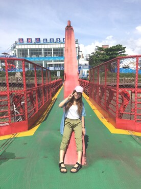 vickiさん（レディース・160cm）の春コーディネート