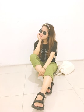 vickiさん（レディース・160cm）の夏コーディネート