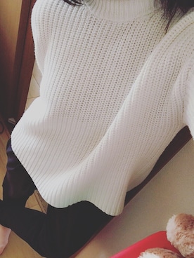 momoさん（レディース・159cm）の冬コーディネート