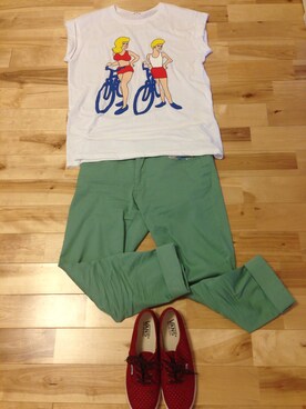 はなさん（レディース・160cm）の夏コーディネート