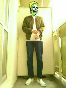 おば3さん（メンズ・180cm）の秋コーディネート