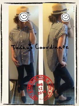 sy☆さん（レディース・159cm）の夏コーディネート